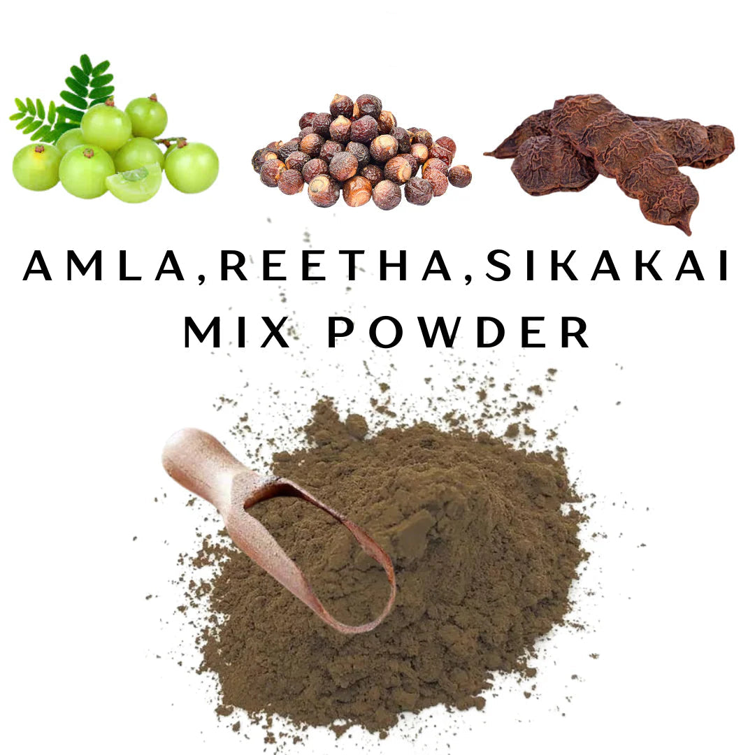 Amla Reetha Shikakai Mix Powder