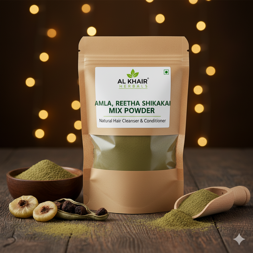 Amla Reetha Shikakai Mix Powder