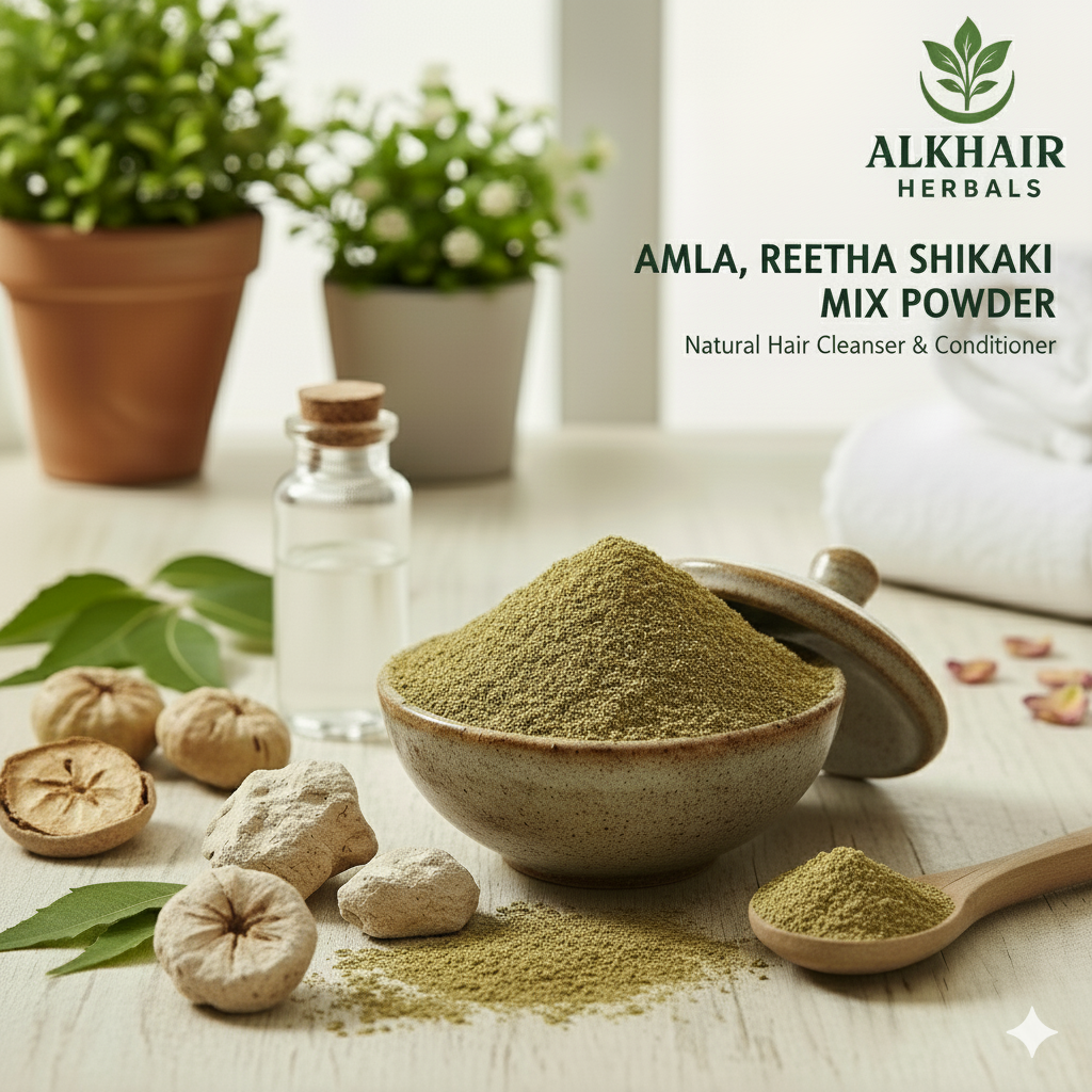 Amla Reetha Shikakai Mix Powder