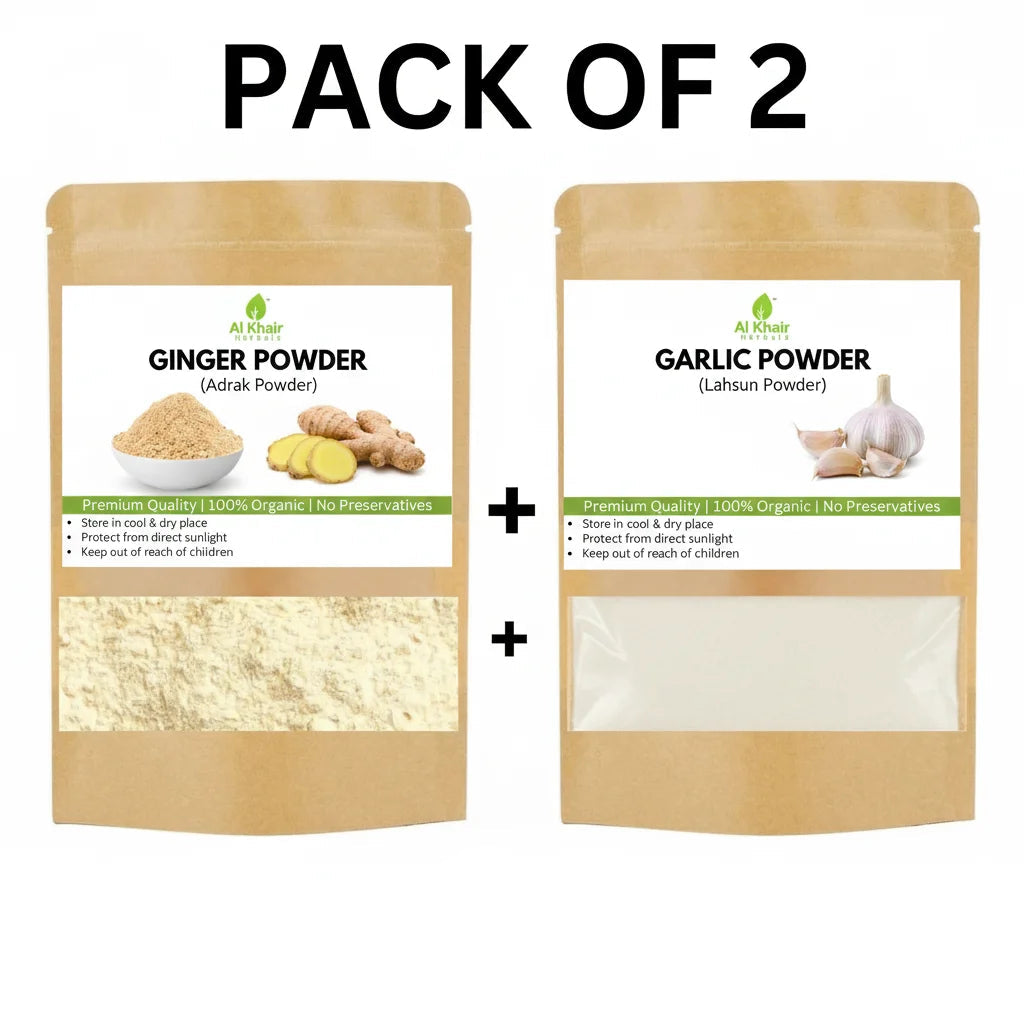 Pack of 2 – Garlic & Ginger Powder (100gm Each)
