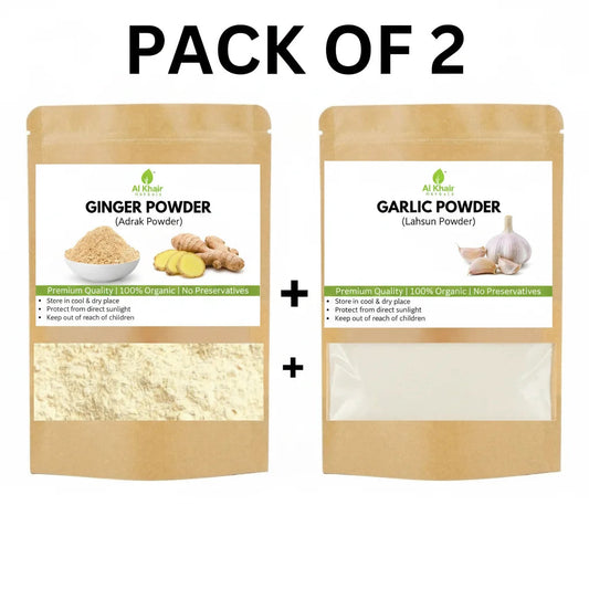 Pack of 2 – Garlic & Ginger Powder (100gm Each)