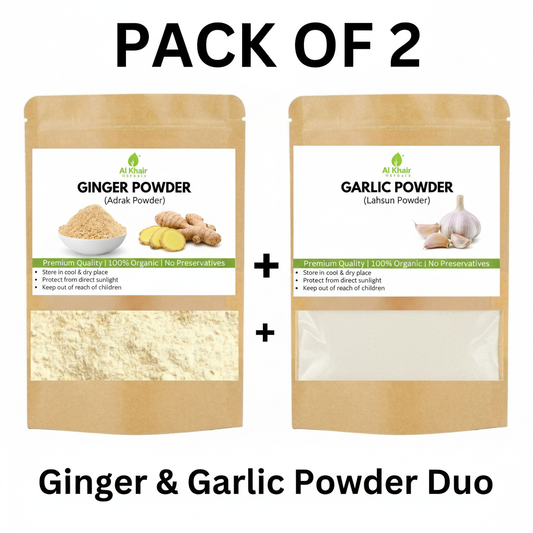 Pack of 2 – Garlic & Ginger Powder (100gm Each)
