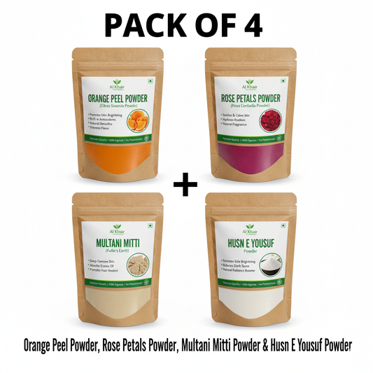 Pack of 4 (Herbal Skin Glow Combo)