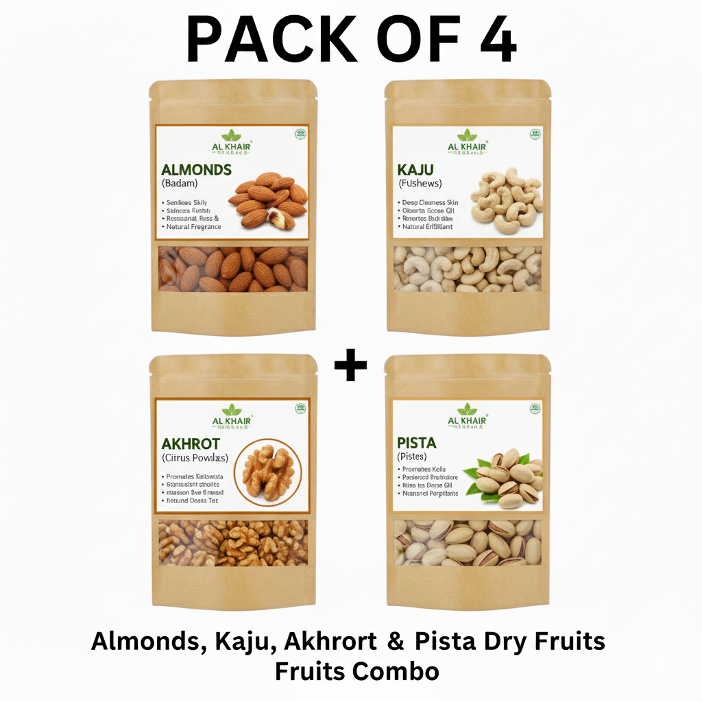 Pack of 4 Dry Fruits