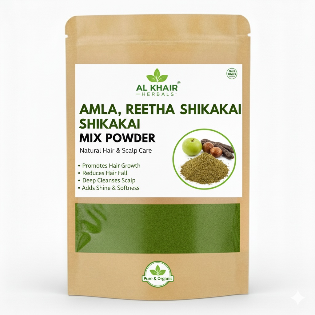 Amla Reetha Shikakai Mix Powder