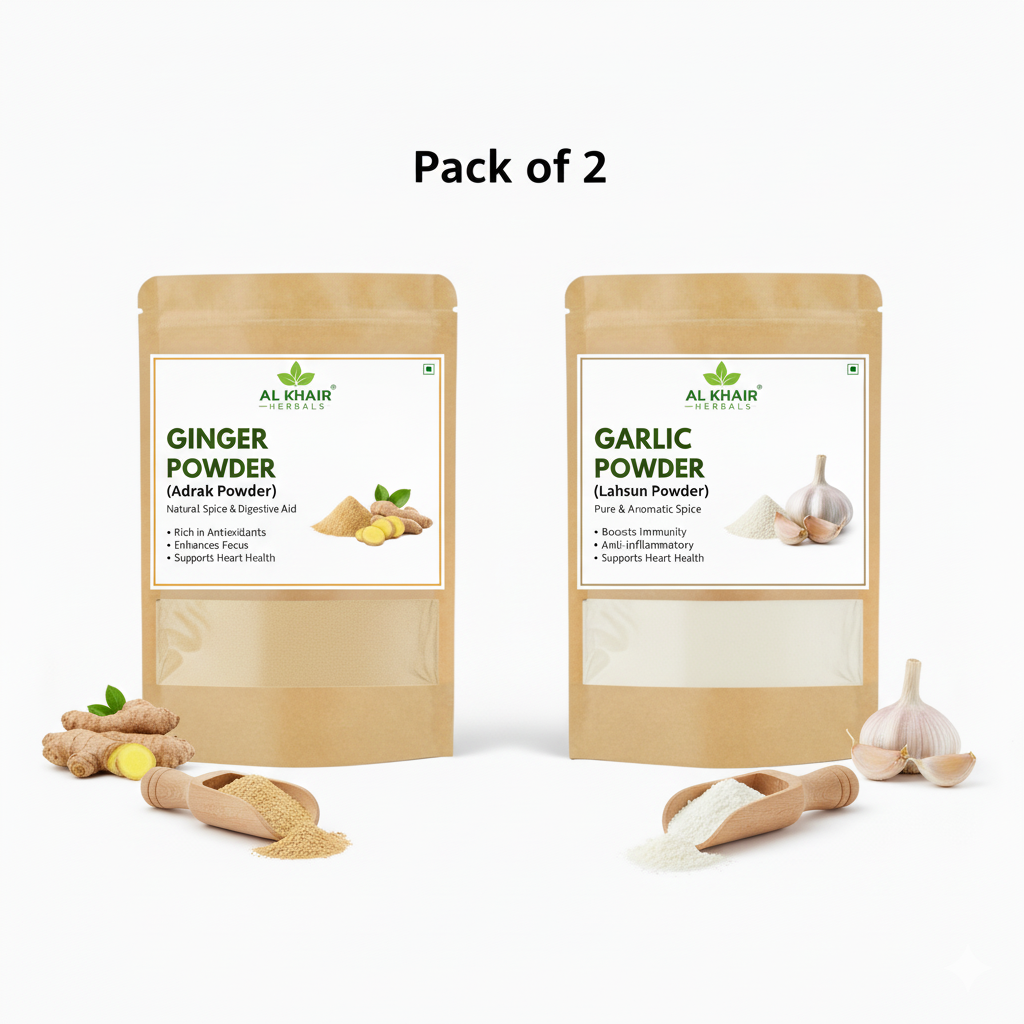 Pack of 2 – Garlic & Ginger Powder (100gm Each)