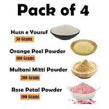 Pack of 4 (Herbal Skin Glow Combo)